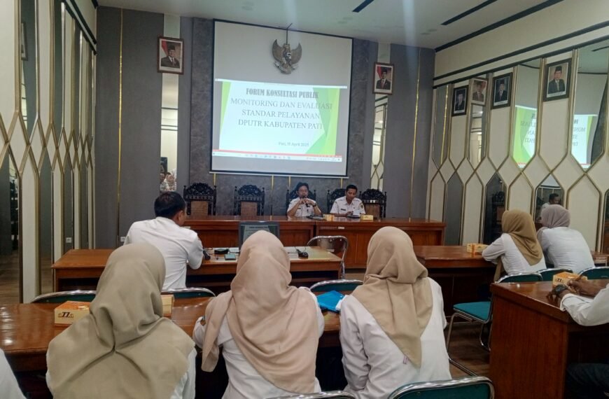 Untuk Meningkatkan Kepuasan Pelayanan, DPUTR Adakan Forum Konsultasi Publik