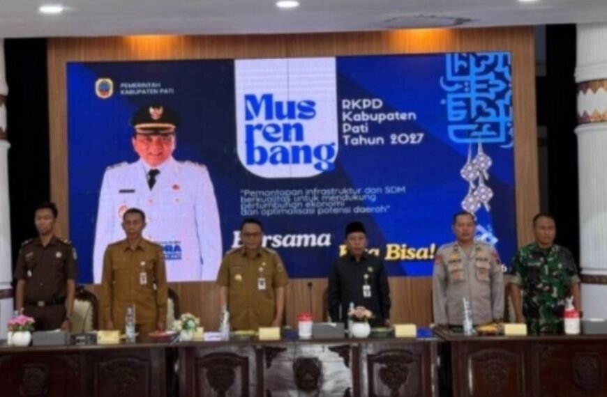 Ketua DPRD Pati Dukung Prioritas di 2027 Untuk Pembangunan Infrastruktur dan SDM