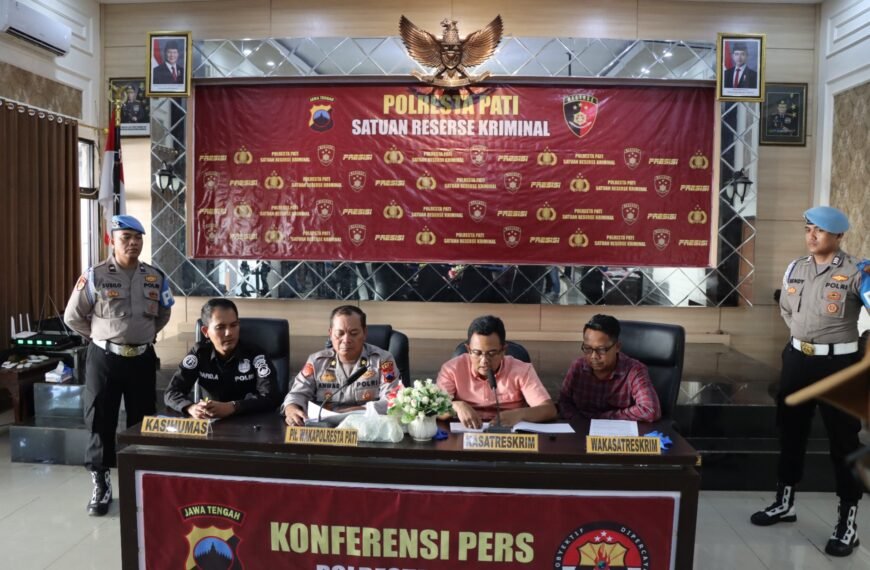 Polresta Pati Ringkus Komplotan Curanmor Antar Kabupaten, Motor Raib Saat Orkes Dangdut