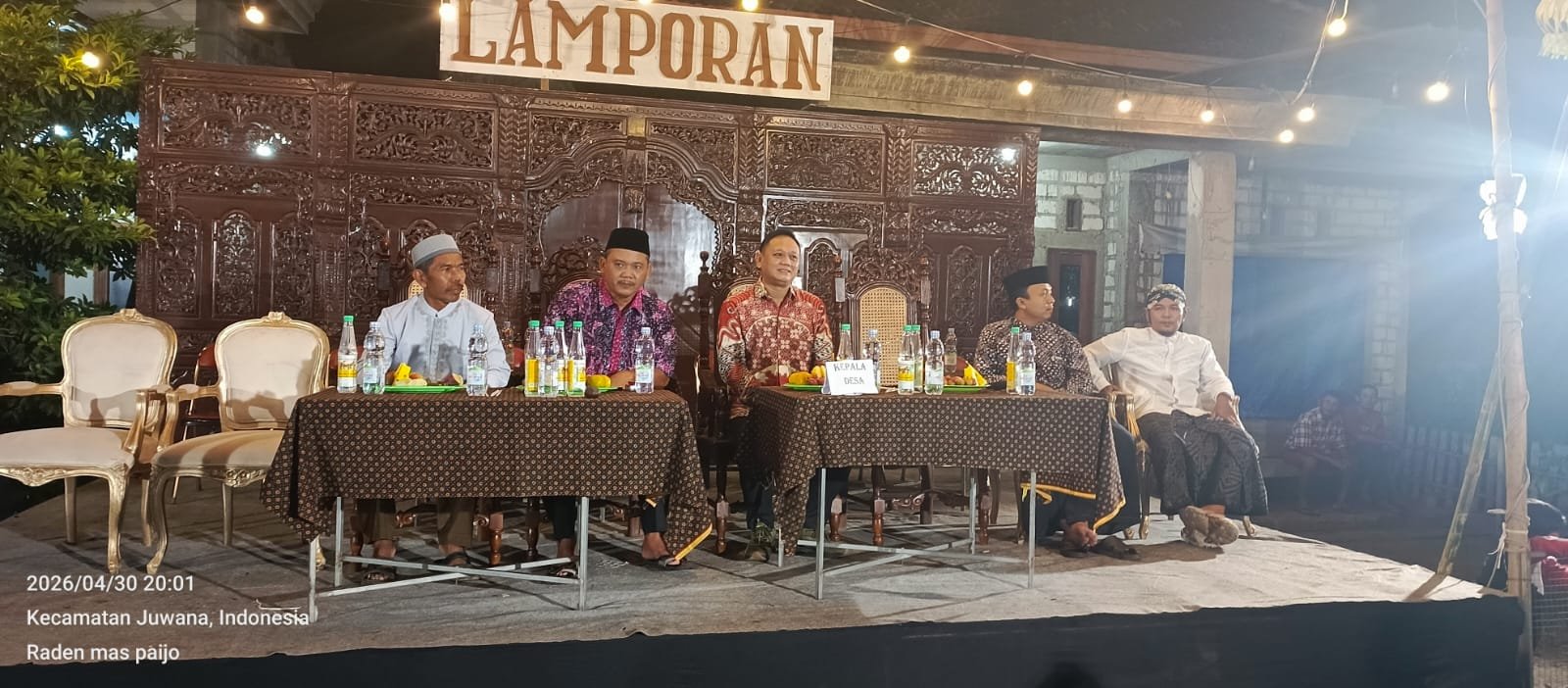 Dinporapar Pati Dukung Tradisi Lamporan Desa Langgenharjo Juwana Tetap Eksis