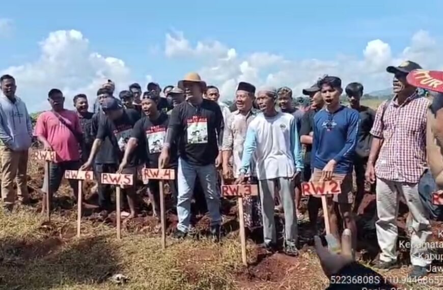GERTAK Gelar Ritual Budaya Di Lahan Tanah SHM Milik Warga Tanpa Ijin