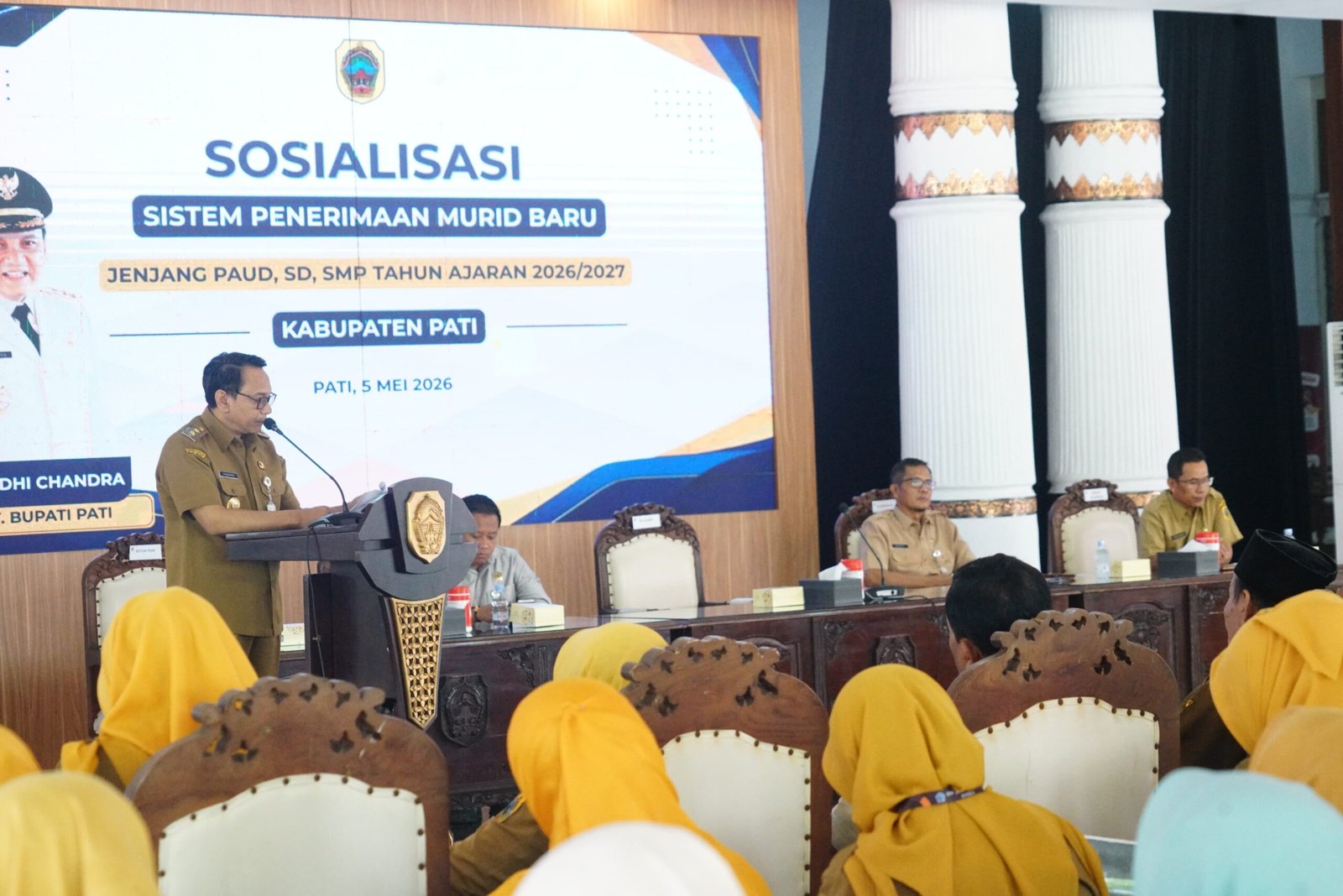 SPMB Disosialisasikan, Chandra Tekankan Soal Transparansi dan Integritas