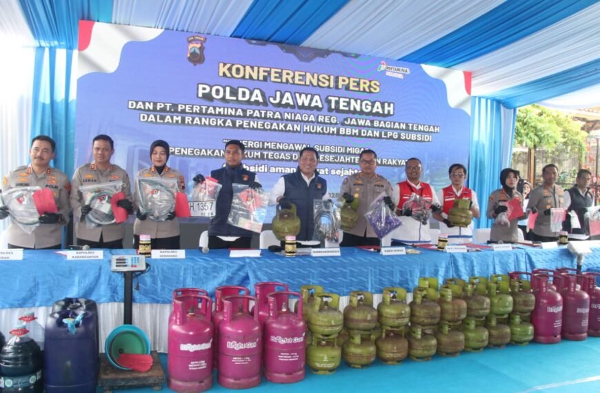 Polda Jateng Ungkap 53 Kasus Penyalahgunaan Subsidi Migas, 60 Tersangka Diamankan