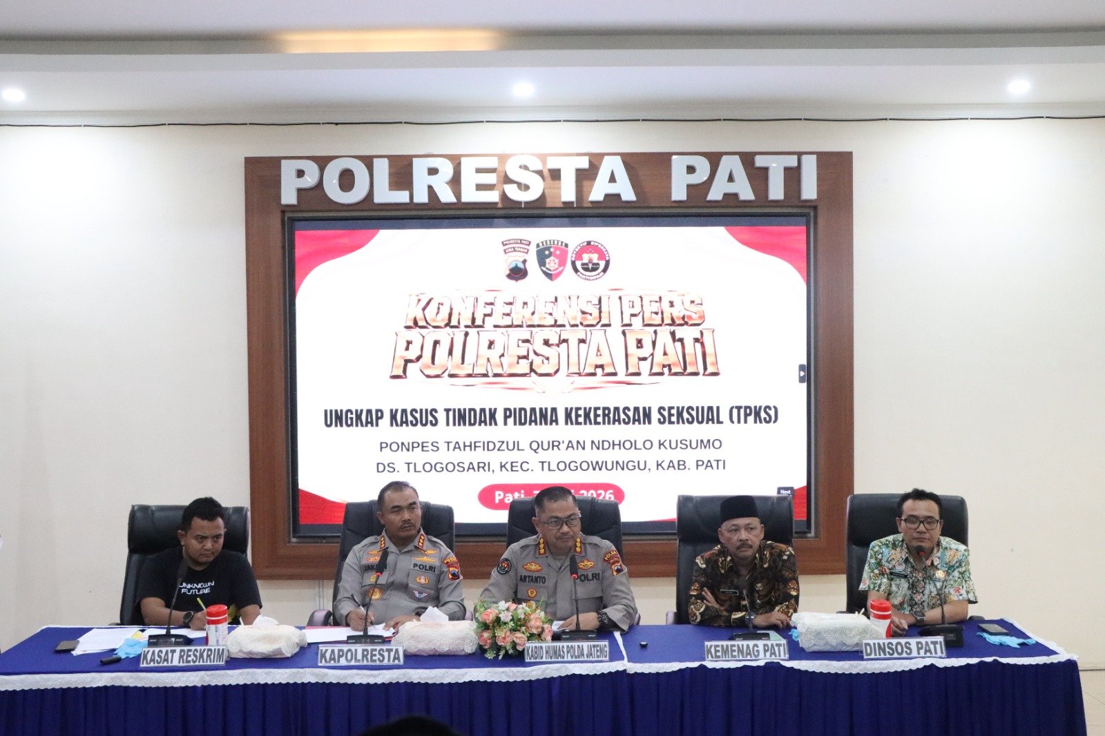 Terbongkar! Dugaan Kekerasan Seksual di Ponpes Pati, Kapolresta: Kami Lindungi Korban dan Usut Tuntas