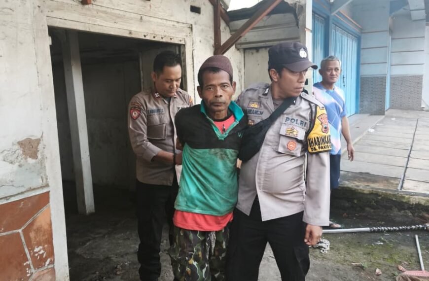 Polsek Tayu Amankan ODGJ Mengamuk dan Merusak Rumah Kosong di Desa Pakis Pati