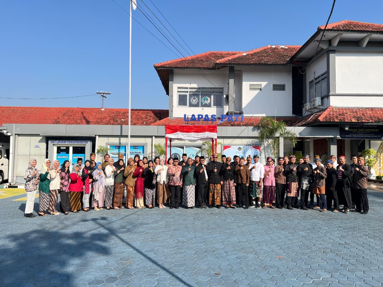 Peringati Harganas ke-33, Lapas dan Bapas Pati Gelar Upacara Bersama Usung Tema “Ayah Wajib Hadir