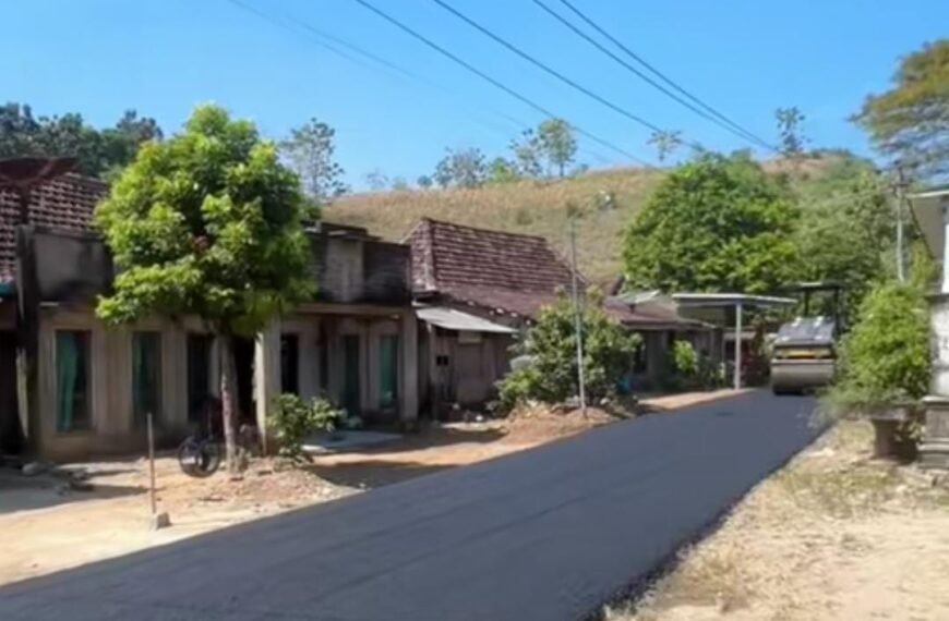 Lama Tak Tersentuh Perbaikan, DPUTR Pati Rehabilitasi Ruas Jalan Penghubung Sering ke Sumbersari
