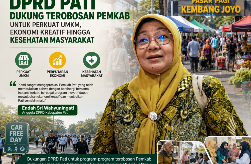 DPRD Pati Dukung Terobosan Pemkab untuk Perkuat UMKM, Ekonomi Kreatif Hingga Kesehatan Masyarakat