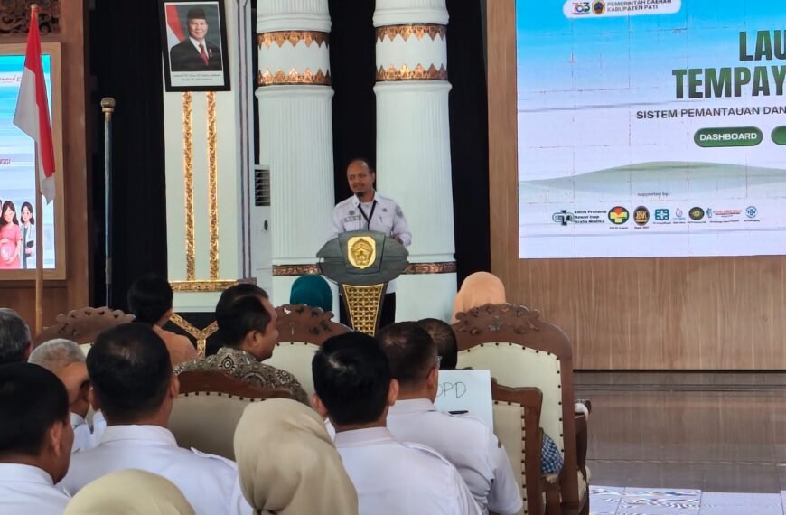 Dinkes Pati Launching Aplikasi “TEMPAYAN BU HARTI (Sistem Pemantauan dan Pelayanan Ibu Hamil Resiko Tinggi)