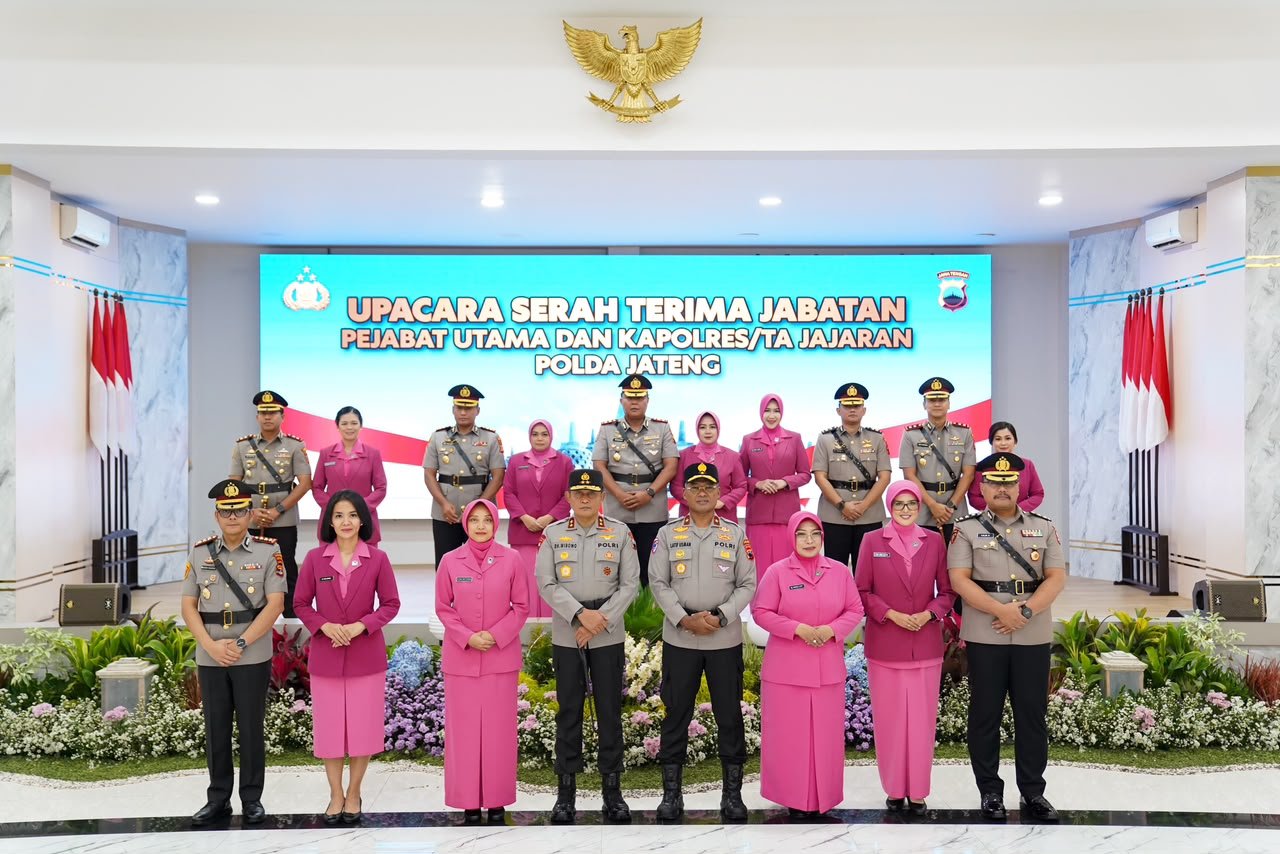 Mutasi Strategis di Polda Jateng, 22 Jabatan Berganti untuk Tingkatkan Kinerja Organisasi