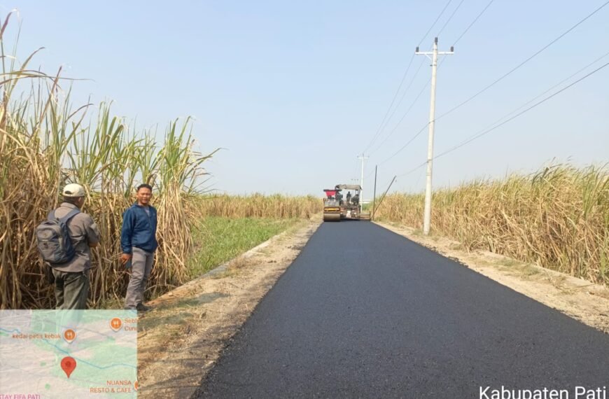 DPUTR Pati Rampungkan Jalan Tambaharjo–Purworejo, Akses Guyangan Runting Kini Lebih Mantap