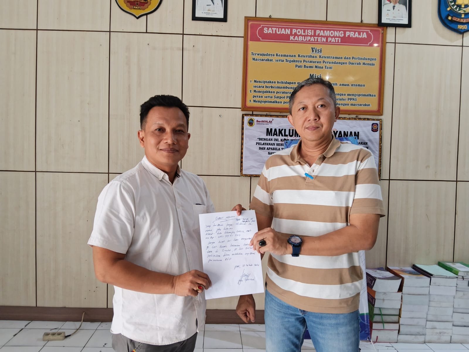 PT SGT Bersatu Indonesian Disorot, Adv. Joko Sutrisno, S.H Mengadu ke Satpol PP Pati Terkait SLF